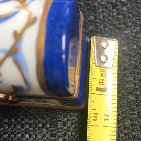 Limoges, Paint Main, Mini Three Bottle Perfume Box, - Picture 15 of 15